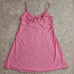 American Eagle Pink Floral Mini Dress